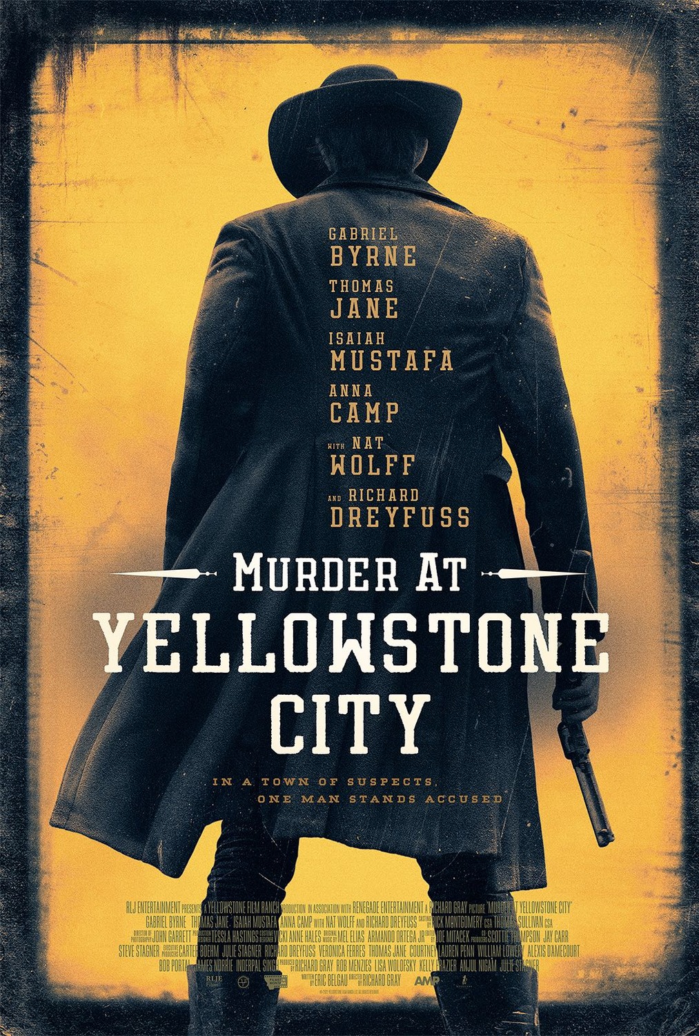 Extra Large Movie Poster Image for Murder at Yellowstone City (#1 of 2)