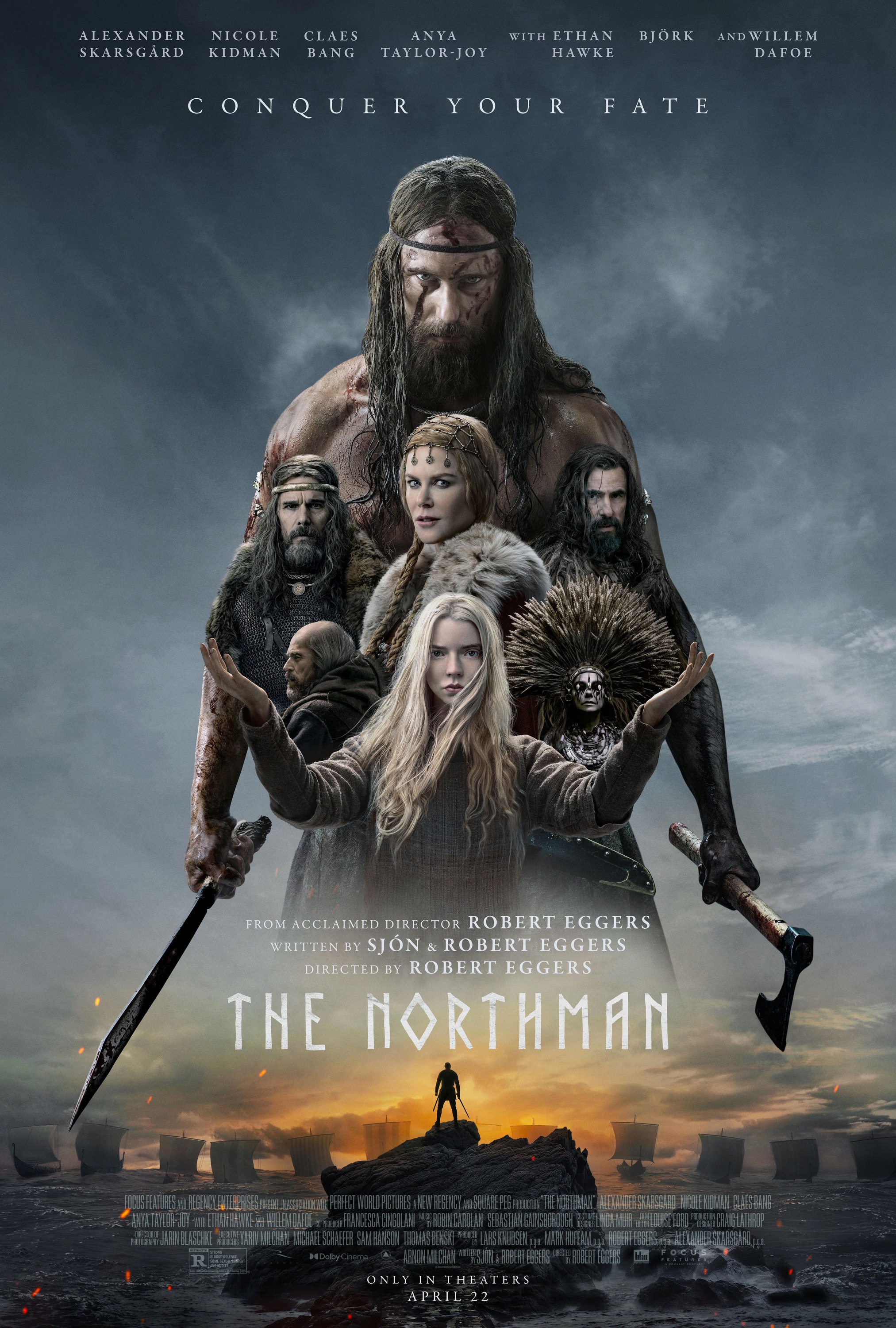 Mega Sized Movie Poster Image for The Northman (#3 of 13)
