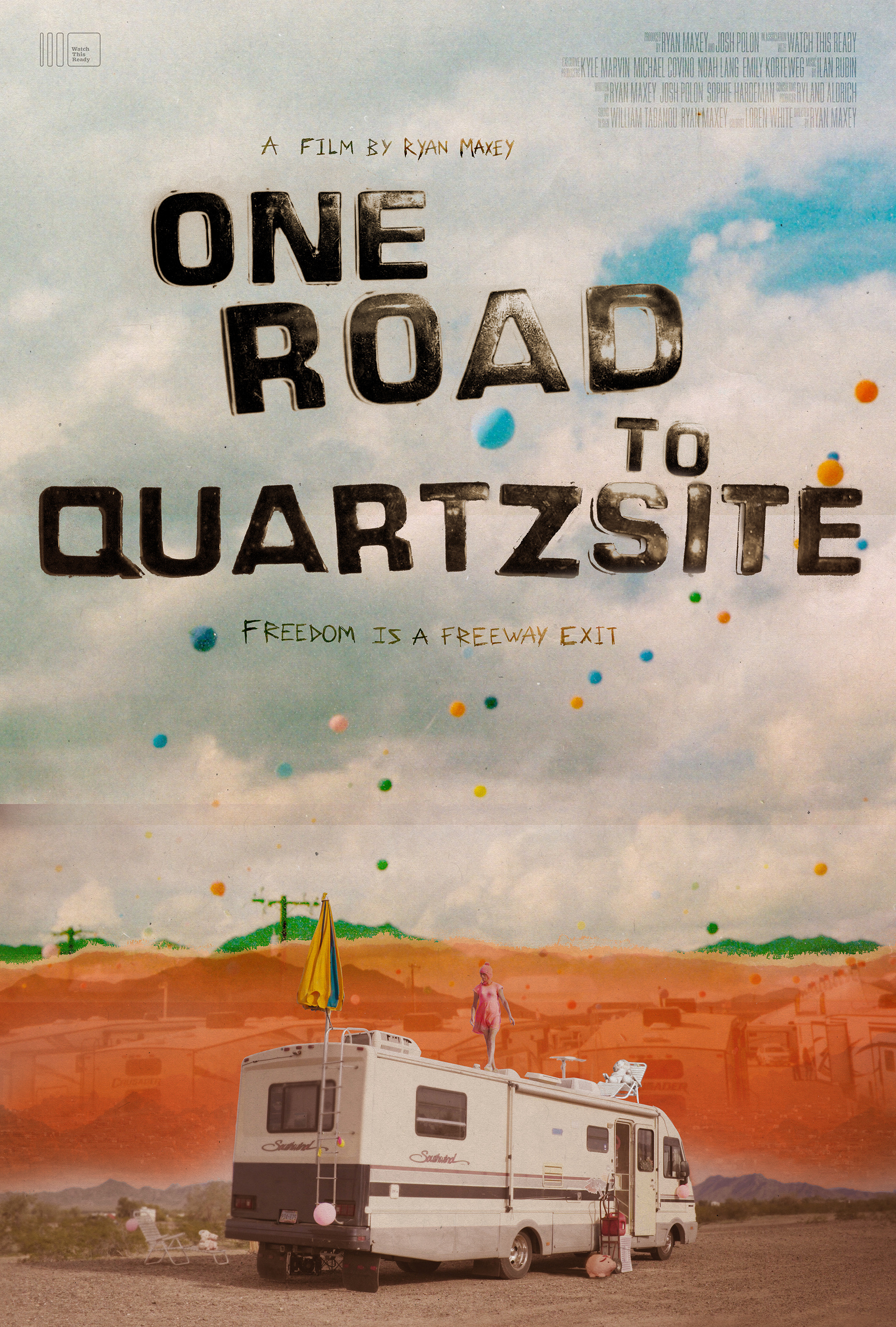 Mega Sized Movie Poster Image for One Road to Quartzsite 