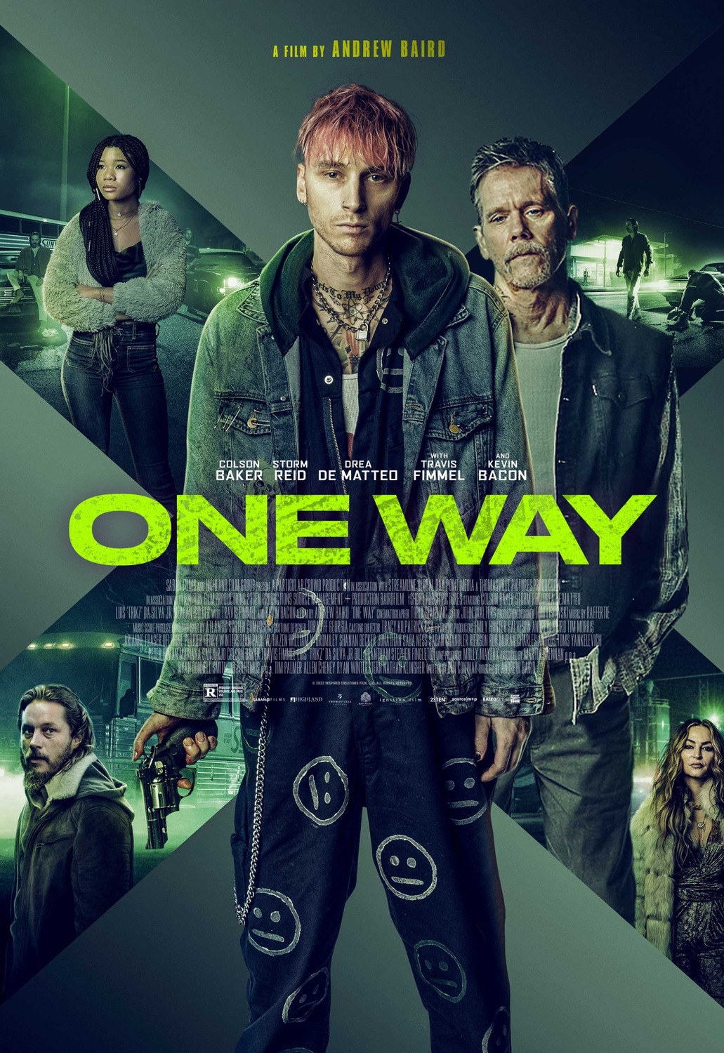 Extra Large Movie Poster Image for One Way 