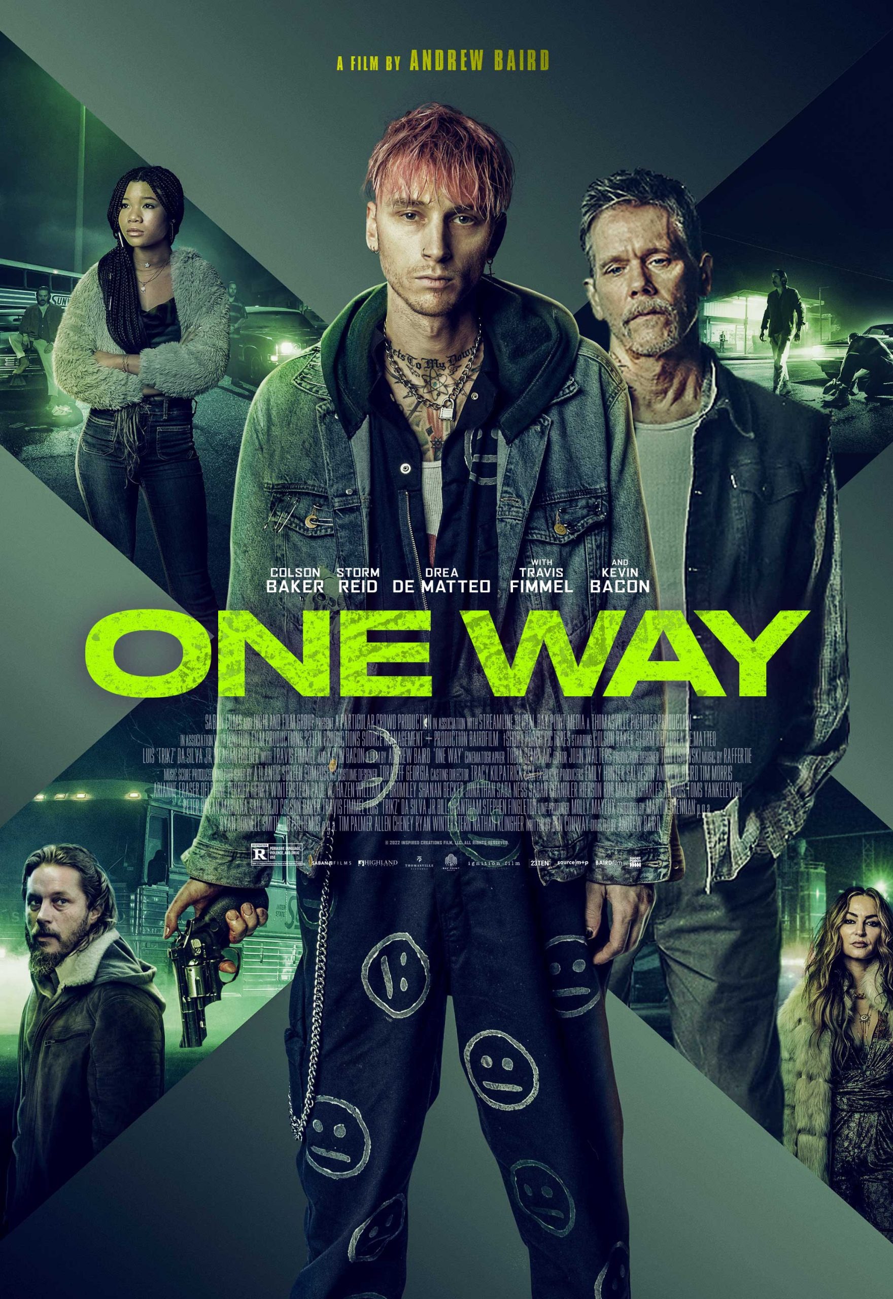 Mega Sized Movie Poster Image for One Way 