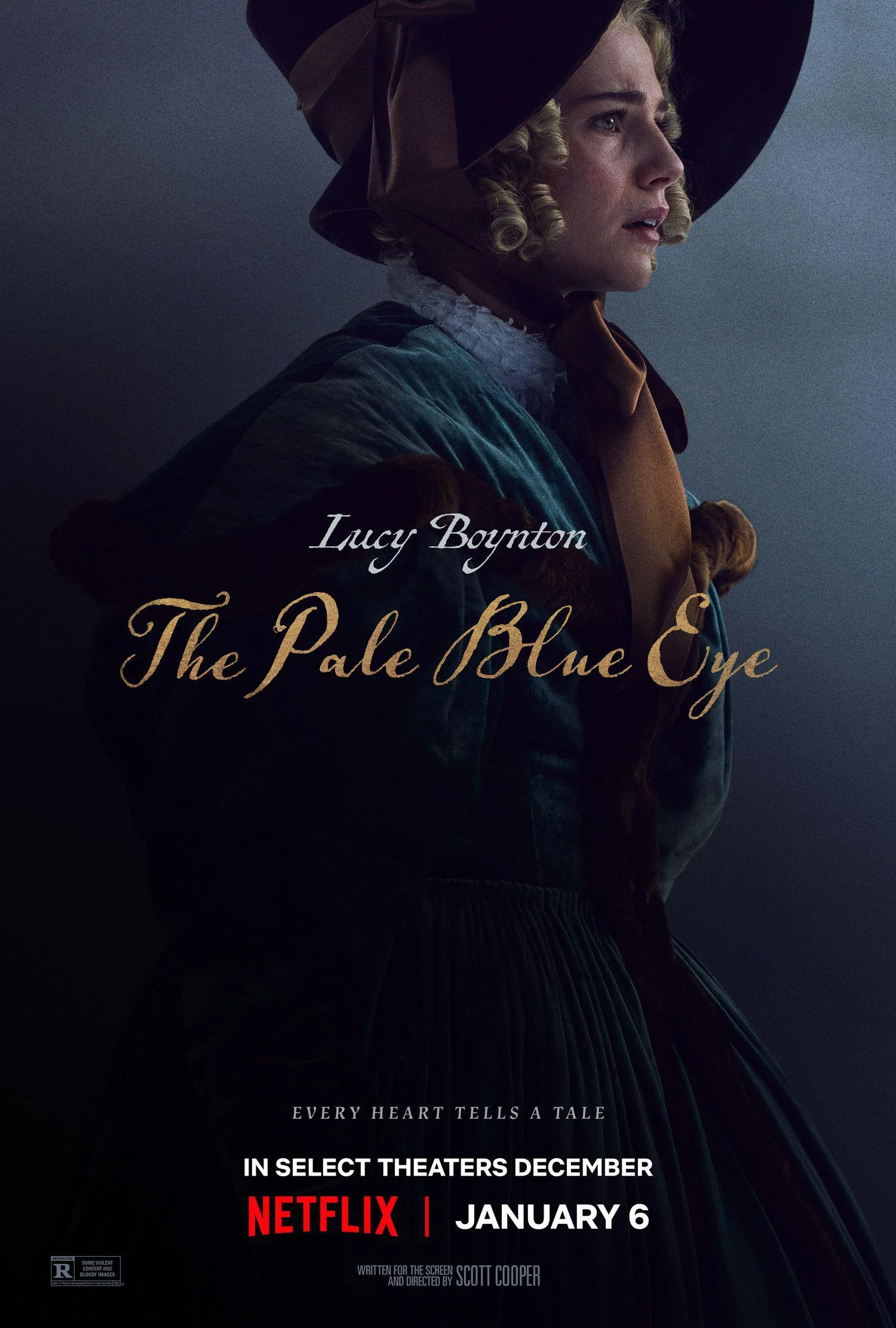 Mega Sized Movie Poster Image for The Pale Blue Eye (#4 of 6)