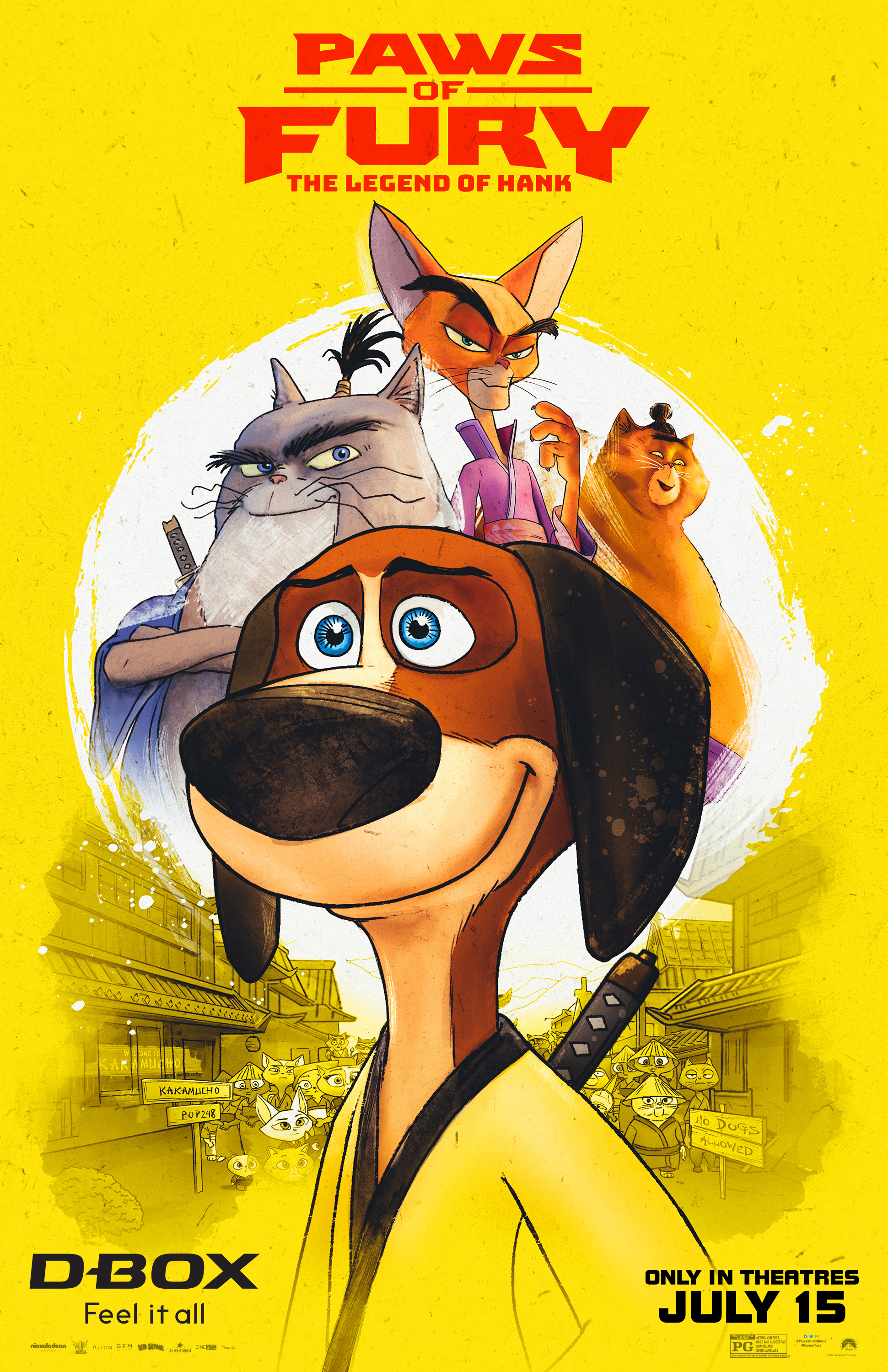 Mega Sized Movie Poster Image for Paws of Fury: The Legend of Hank (#19 of 22)