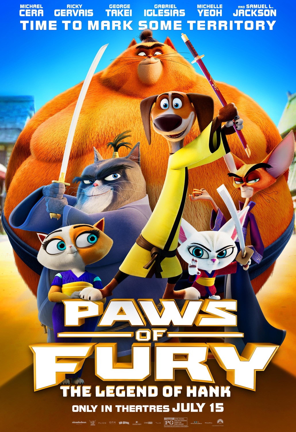 Extra Large Movie Poster Image for Paws of Fury: The Legend of Hank (#2 of 11)