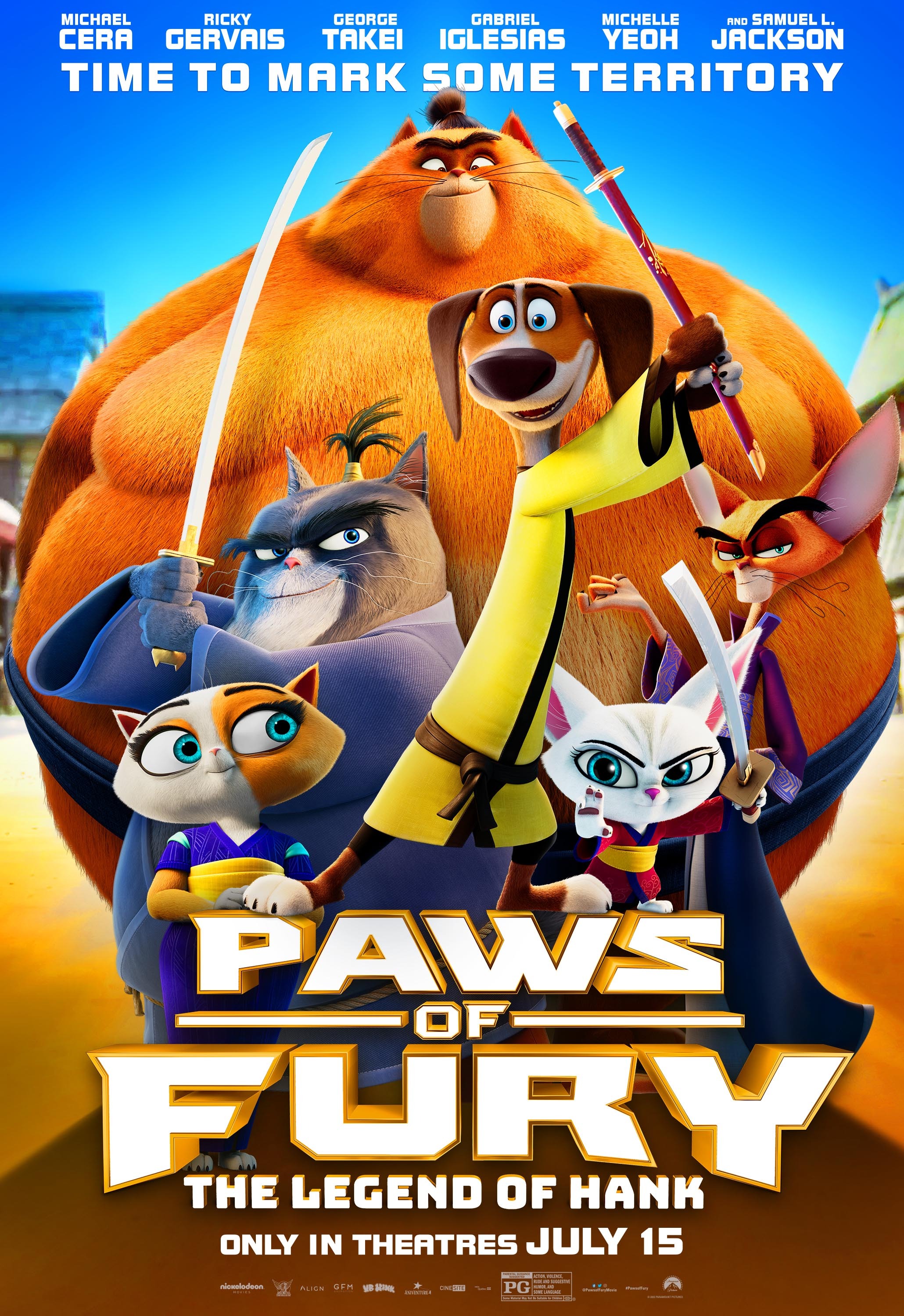 Mega Sized Movie Poster Image for Paws of Fury: The Legend of Hank (#2 of 11)