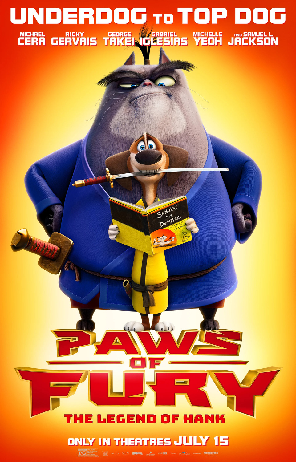 Extra Large Movie Poster Image for Paws of Fury: The Legend of Hank (#1 of 13)