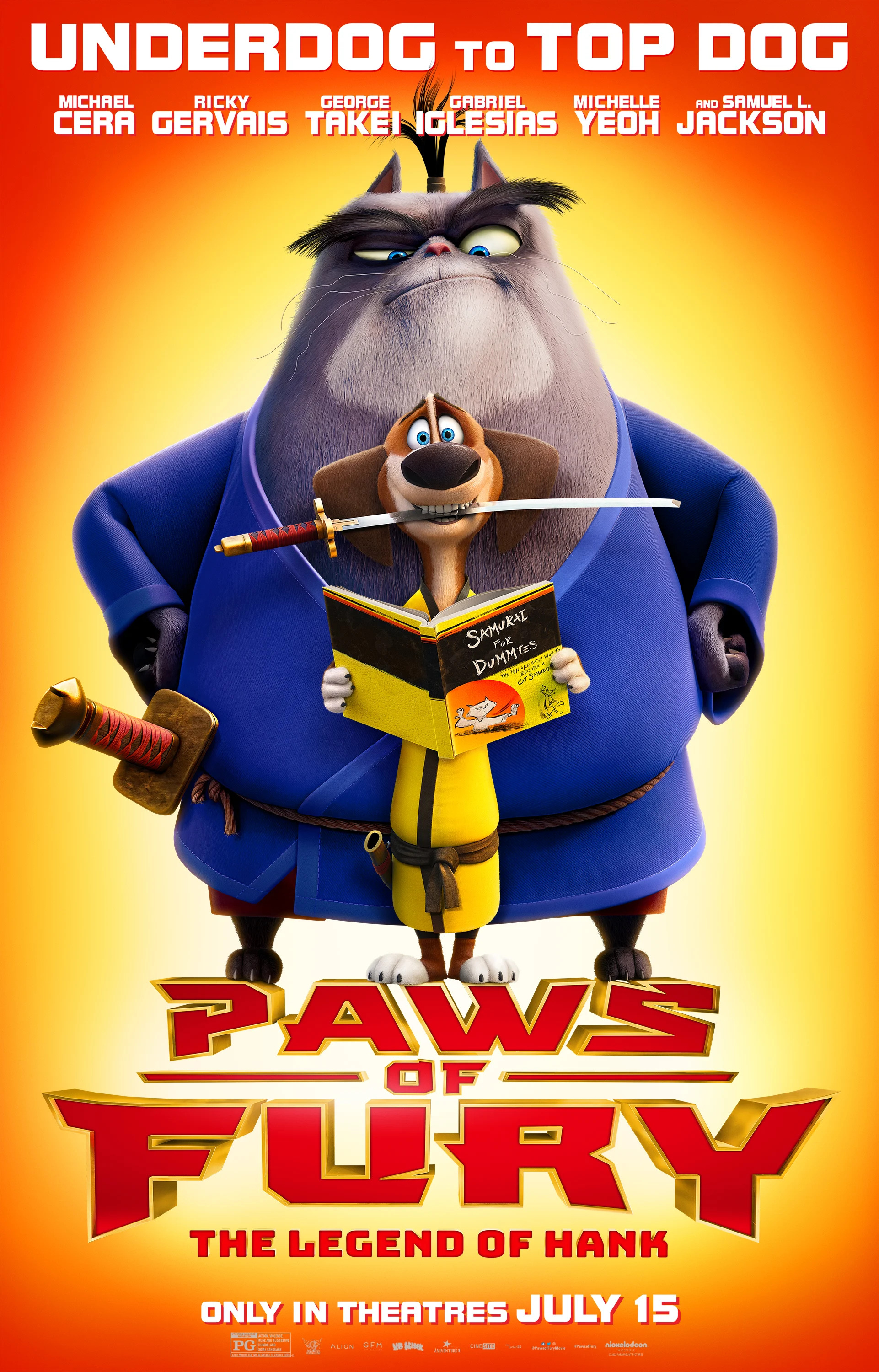 Mega Sized Movie Poster Image for Paws of Fury: The Legend of Hank (#1 of 22)