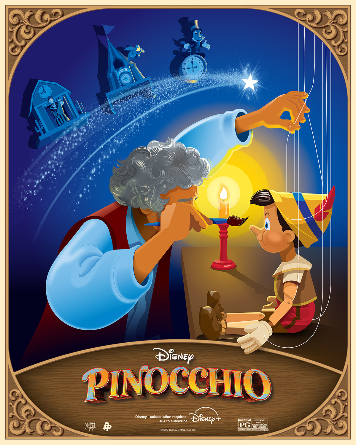 Extra Large Movie Poster Image for Pinocchio (#13 of 17)