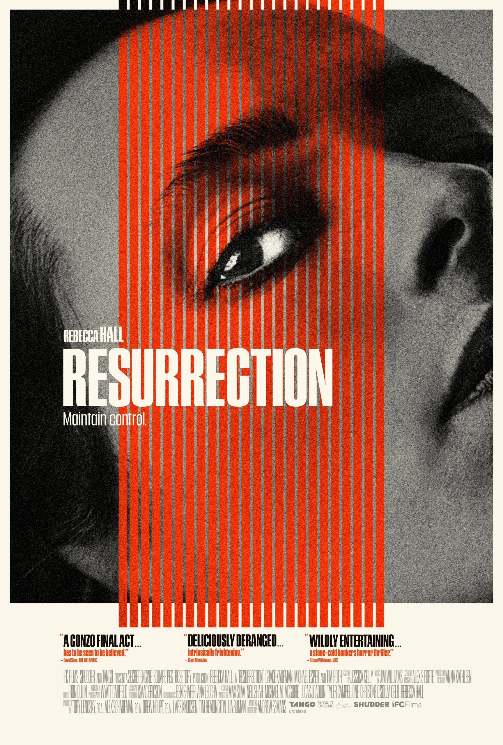 Mega Sized Movie Poster Image for Resurrection 