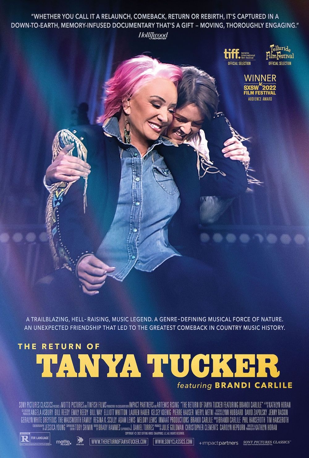 Extra Large Movie Poster Image for The Return of Tanya Tucker: Featuring Brandi Carlile 