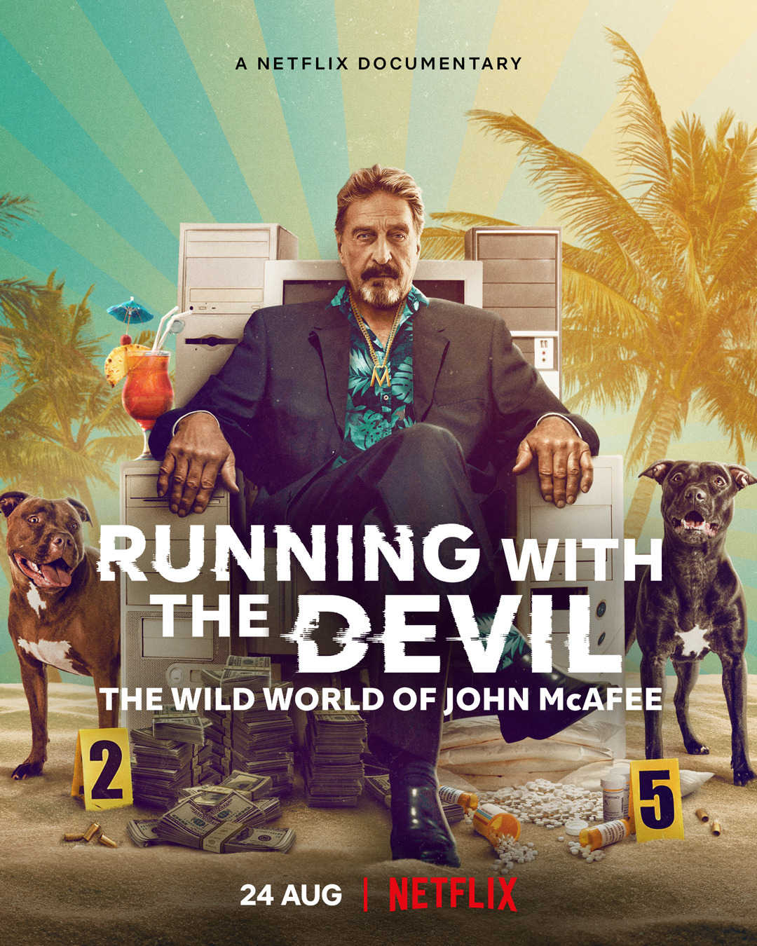 Extra Large Movie Poster Image for Running with the Devil: The Wild World of John McAfee 