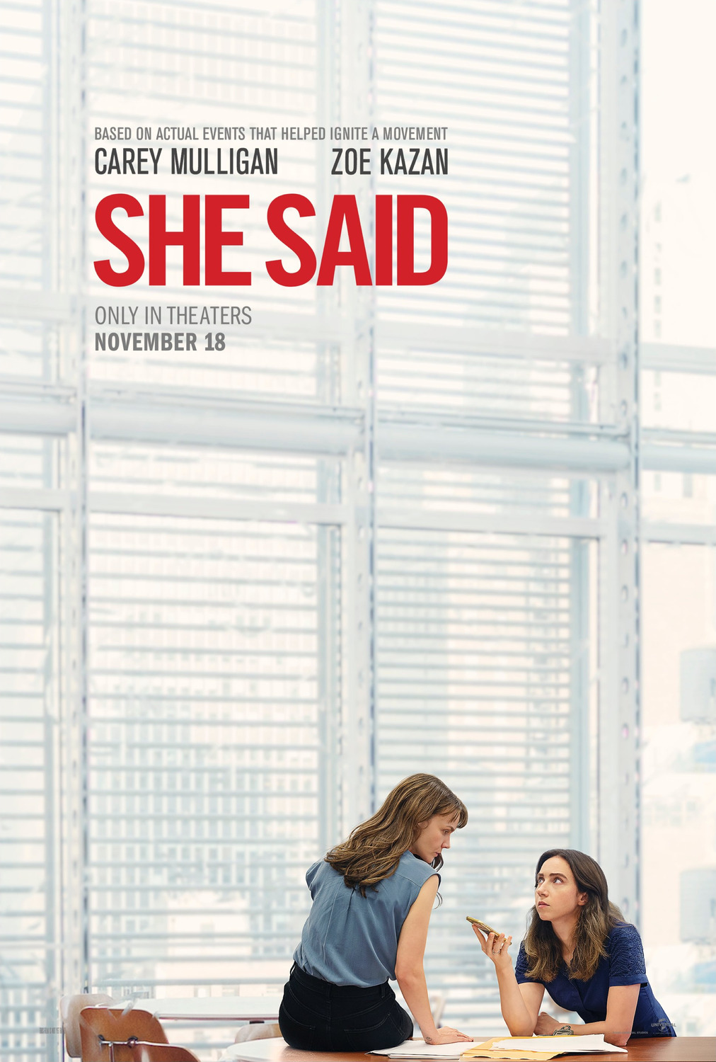 Extra Large Movie Poster Image for She Said (#2 of 3)