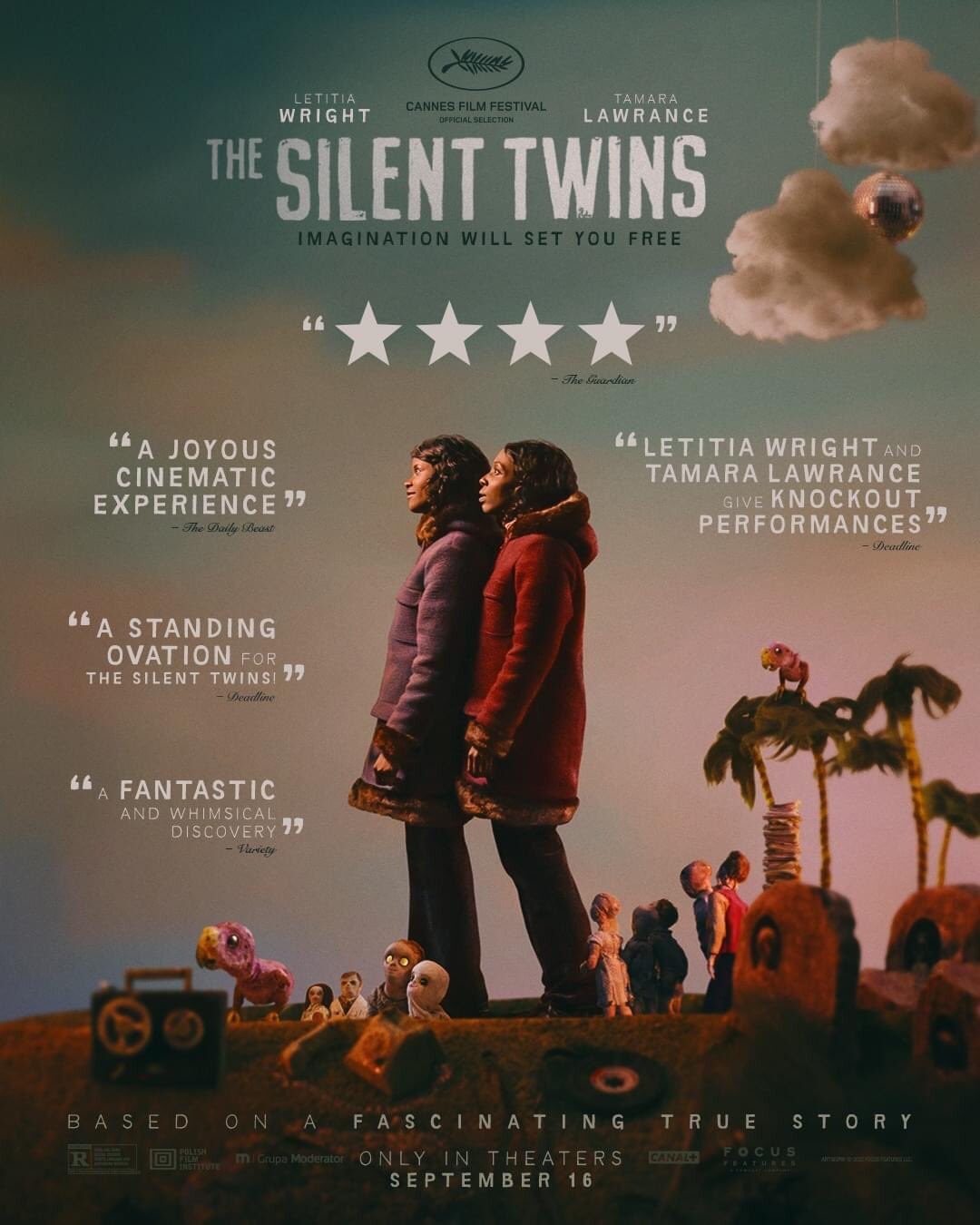 Extra Large Movie Poster Image for The Silent Twins (#2 of 2)