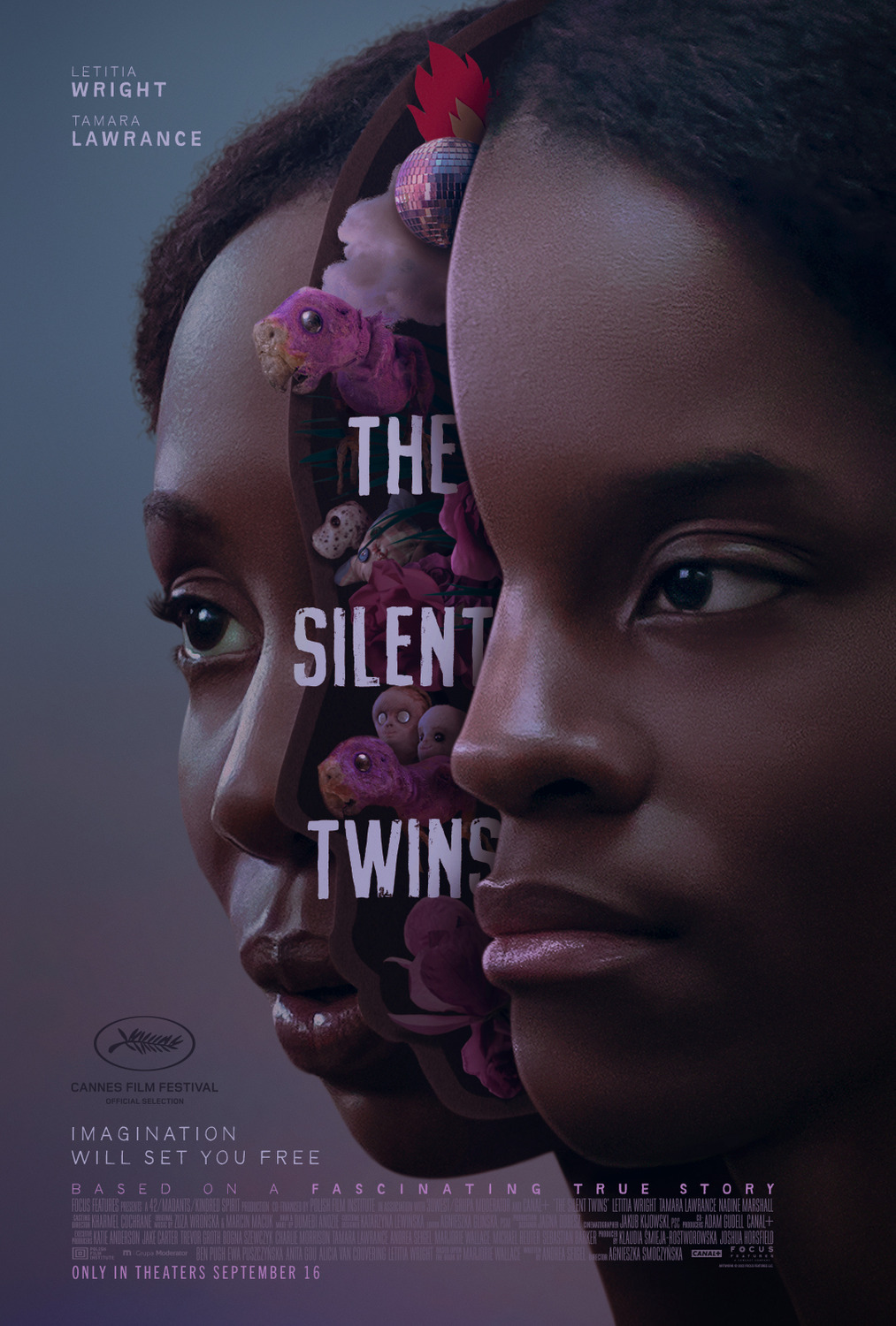 Extra Large Movie Poster Image for The Silent Twins (#1 of 2)
