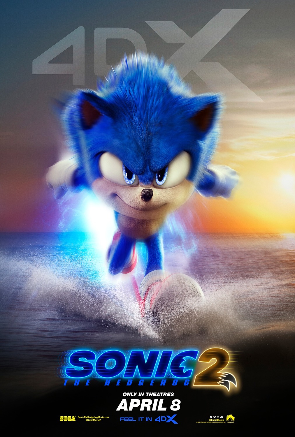 Extra Large Movie Poster Image for Sonic the Hedgehog 2 (#11 of 34)