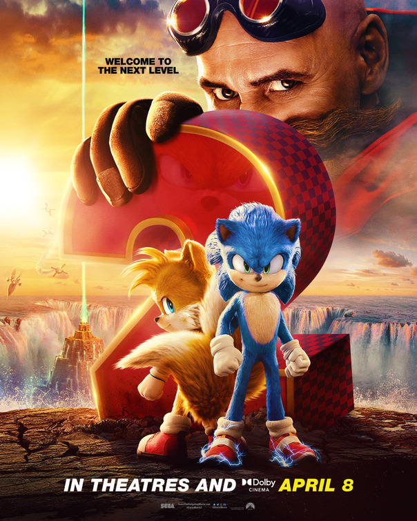 Sonic the Hedgehog 2 Movie Poster