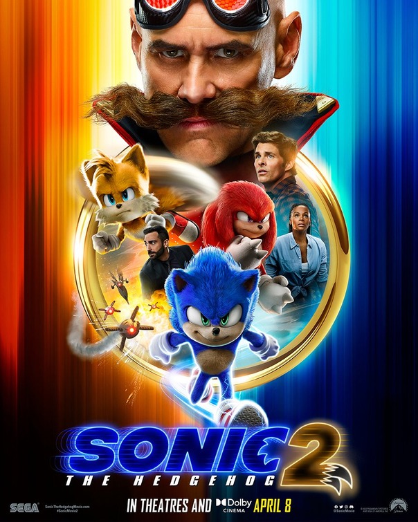 Sonic the Hedgehog 2 Movie Poster