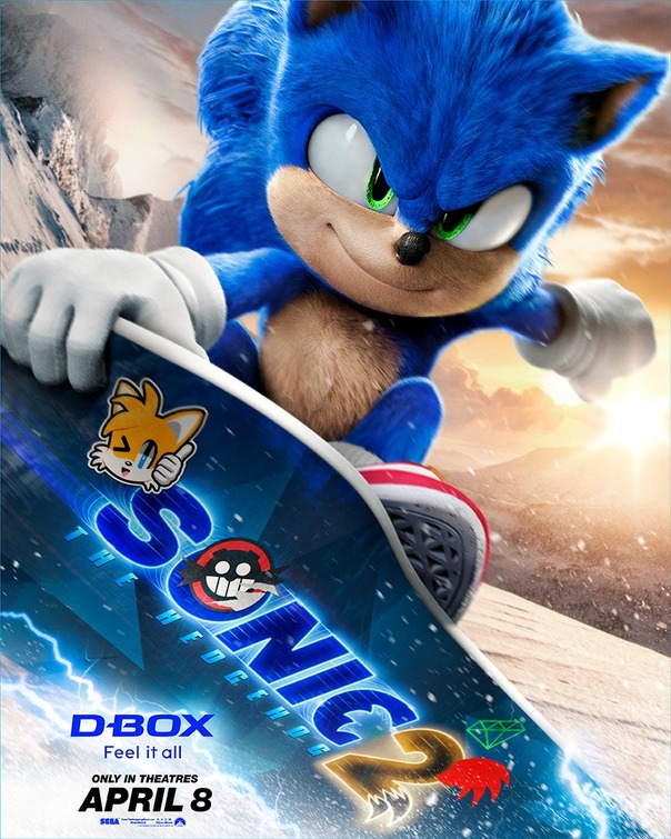 Sonic the Hedgehog 2 Movie Poster