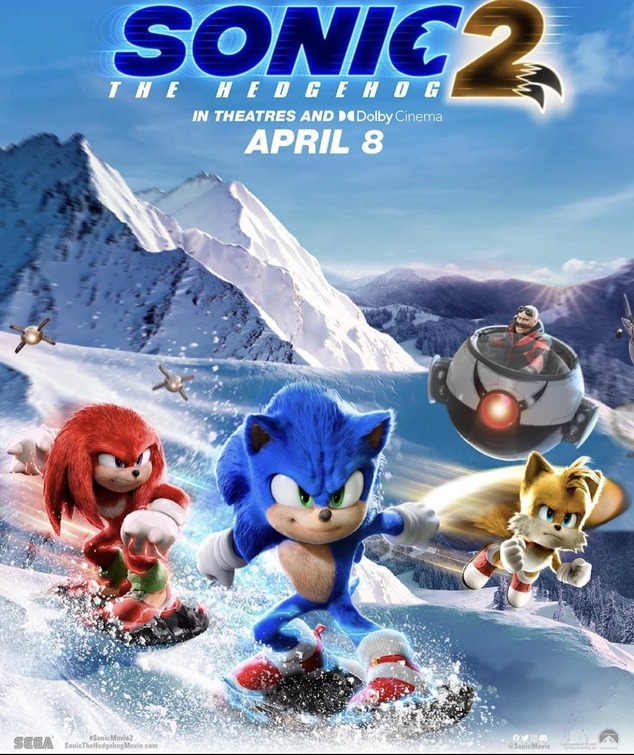 Sonic Movie 2 Fan-Made Poster  Hedgehog movie, Sonic the hedgehog