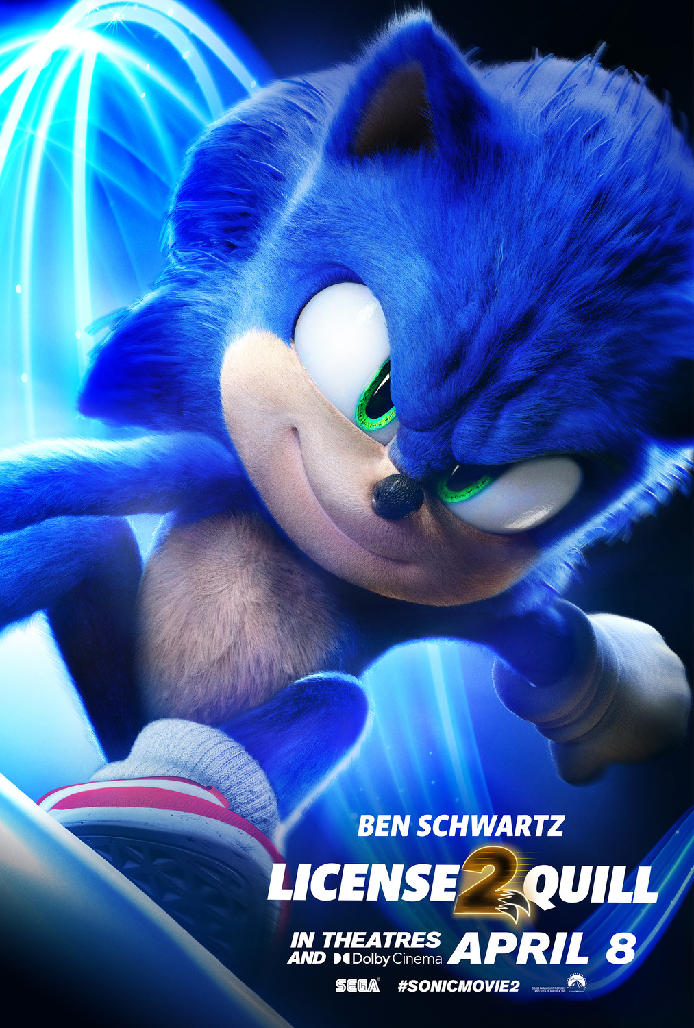 Extra Large Movie Poster Image for Sonic the Hedgehog 2 (#8 of 34)