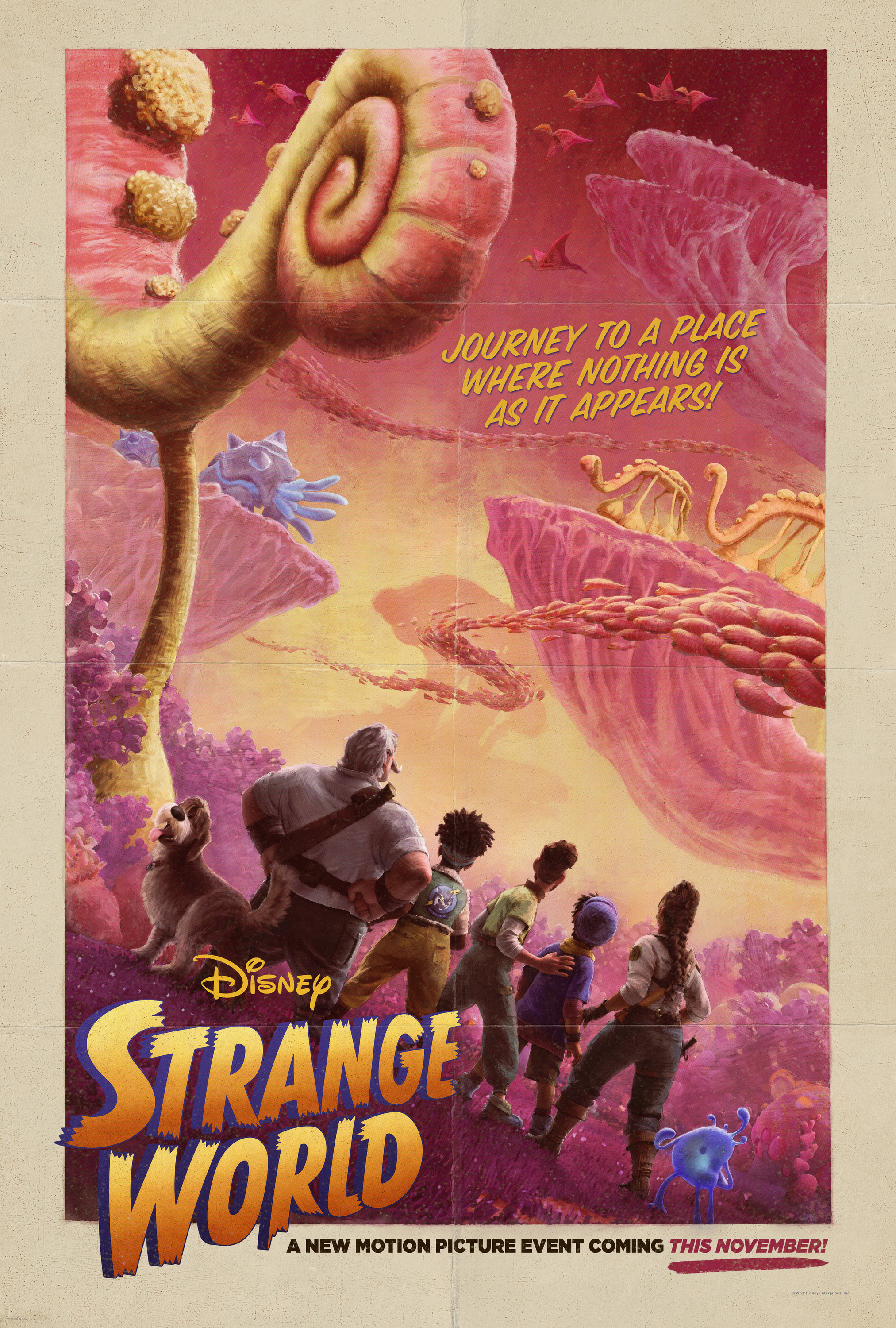 Mega Sized Movie Poster Image for Strange World (#1 of 6)