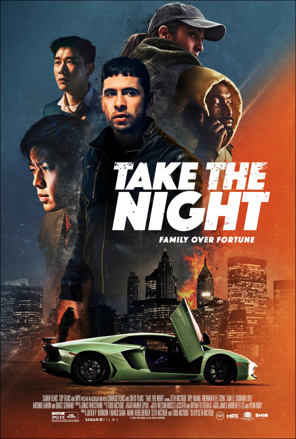 Extra Large Movie Poster Image for Take the Night 