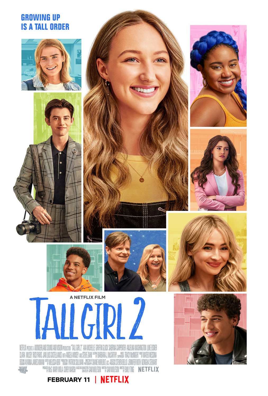 Extra Large Movie Poster Image for Tall Girl 2 