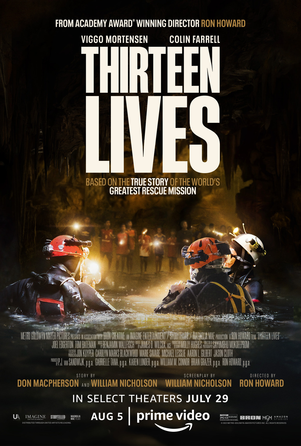 Extra Large Movie Poster Image for Thirteen Lives (#2 of 2)