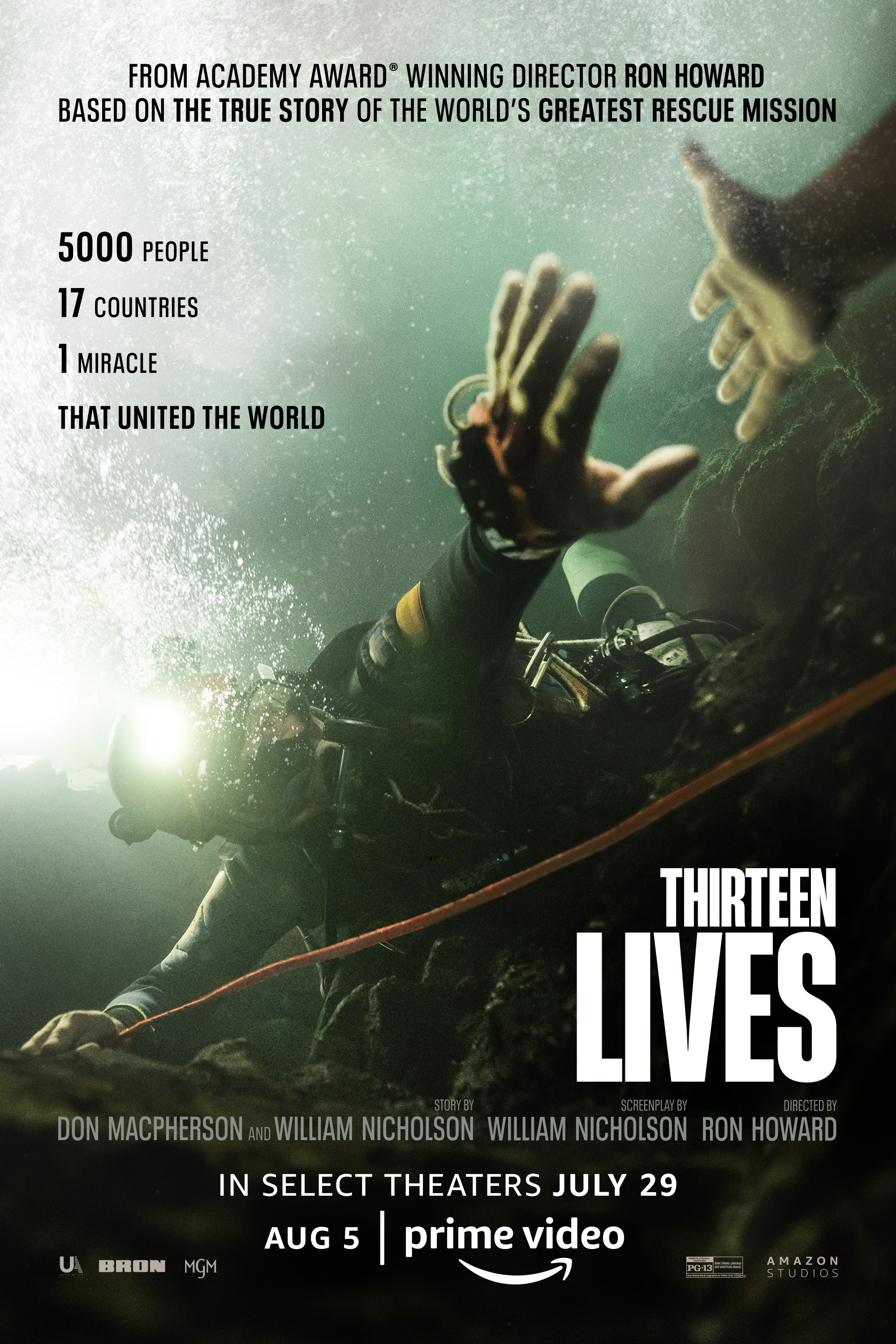 Mega Sized Movie Poster Image for Thirteen Lives (#1 of 2)