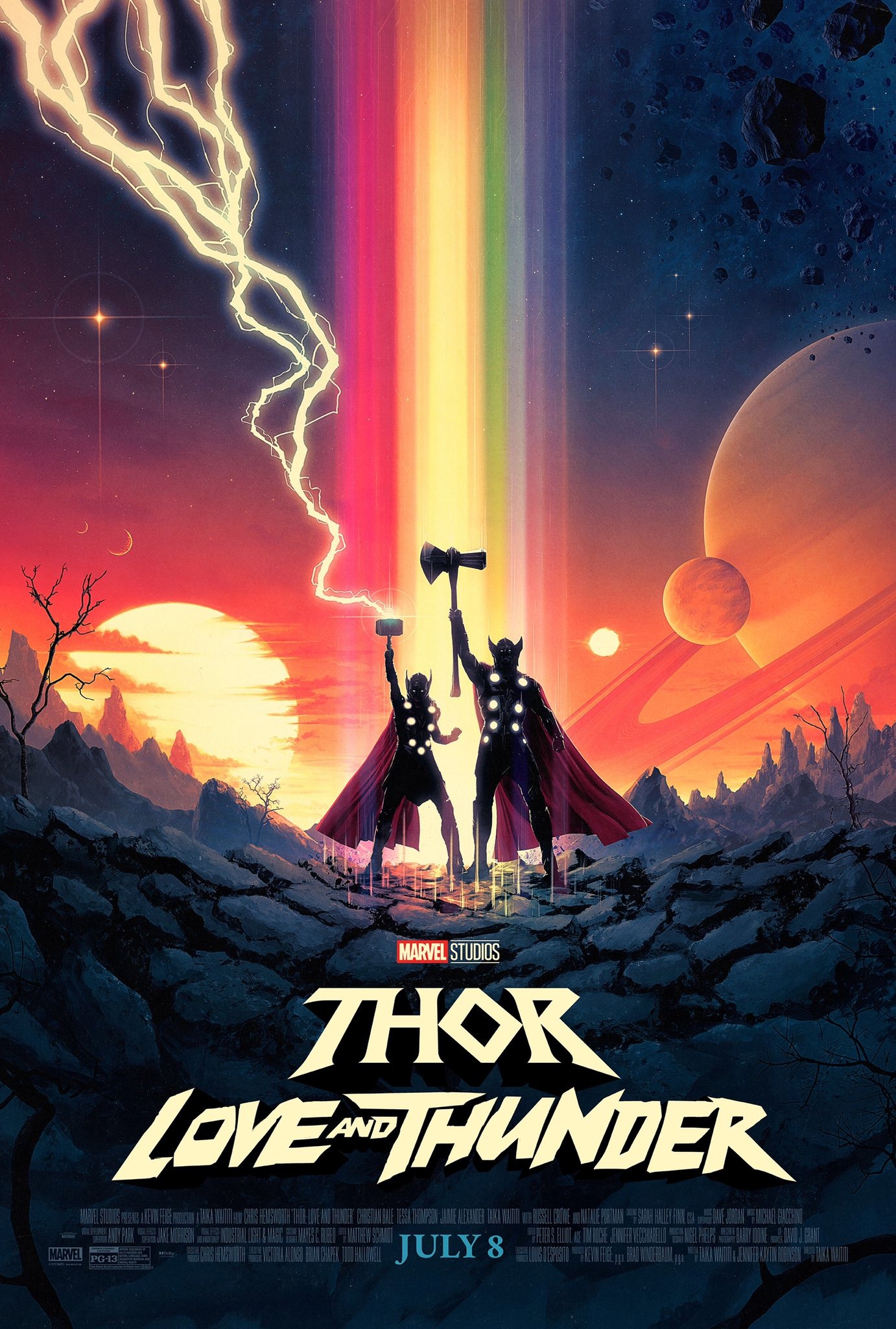 Mega Sized Movie Poster Image for Thor: Love and Thunder (#16 of 18)