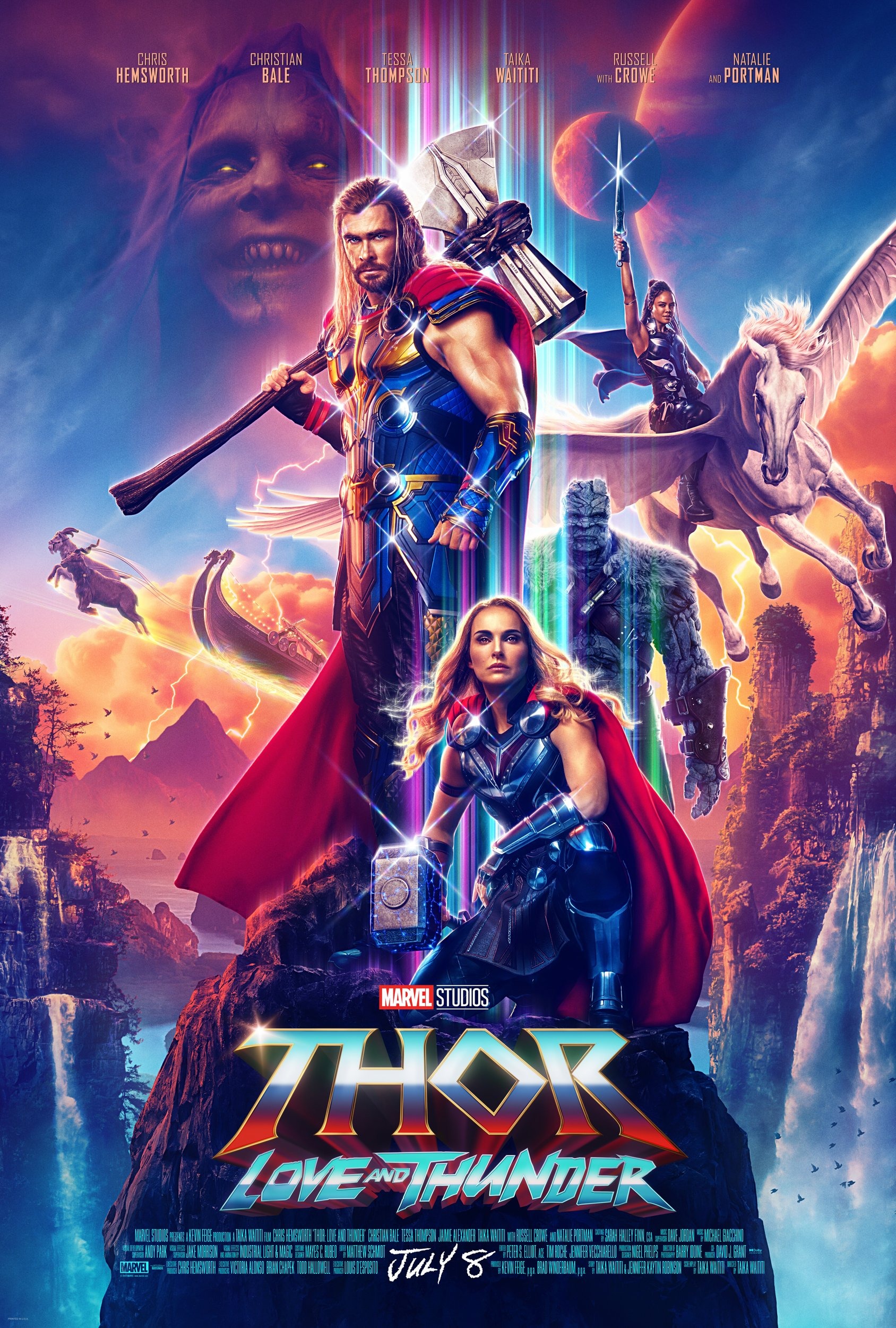 Mega Sized Movie Poster Image for Thor: Love and Thunder (#3 of 18)