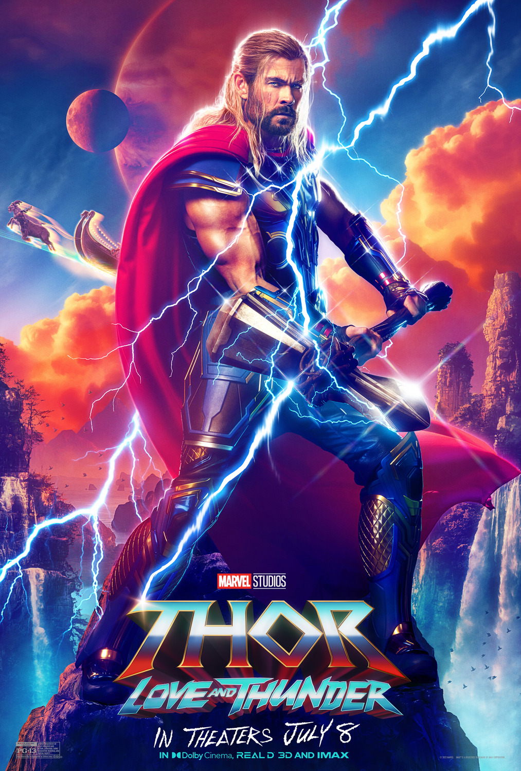 Extra Large Movie Poster Image for Thor: Love and Thunder (#4 of 18)