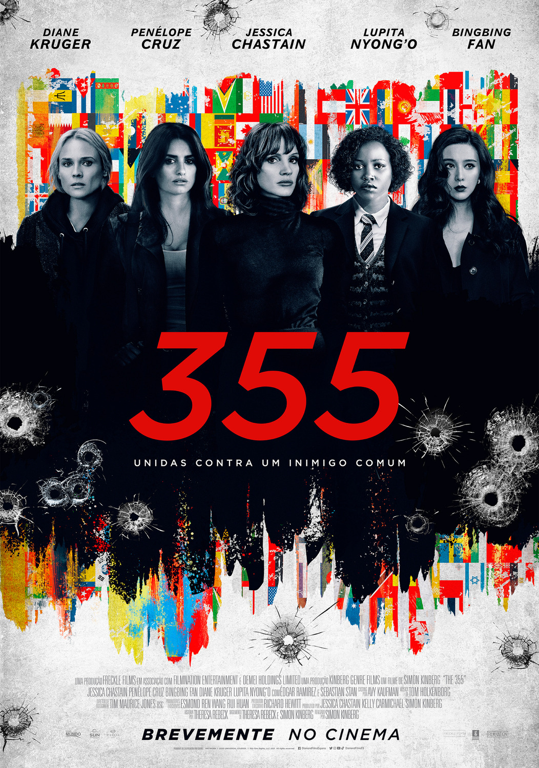 Extra Large Movie Poster Image for The 355 (#2 of 16)