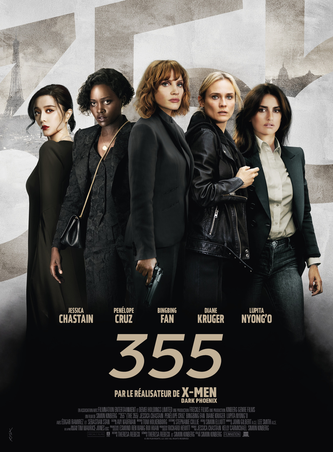 Extra Large Movie Poster Image for The 355 (#3 of 15)