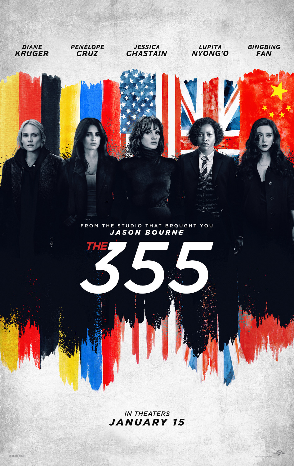 Extra Large Movie Poster Image for The 355 (#1 of 16)