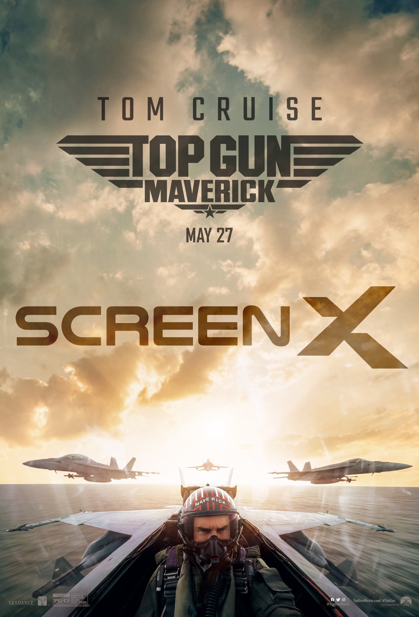 Mega Sized Movie Poster Image for Top Gun: Maverick (#6 of 19)
