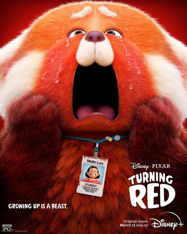 Turning Red Movie Poster