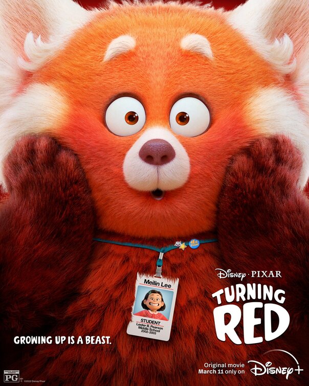 Turning Red Movie Poster