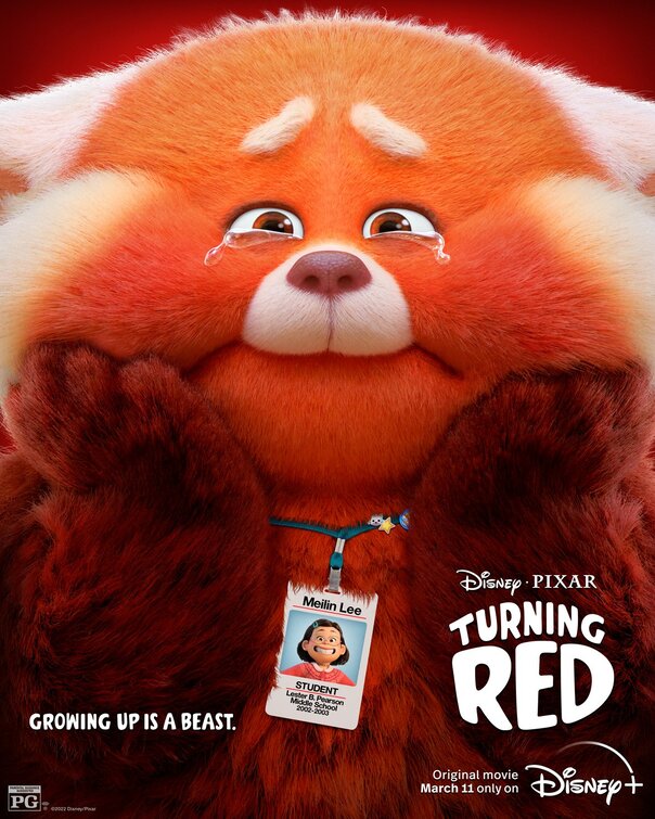 Turning Red Movie Poster