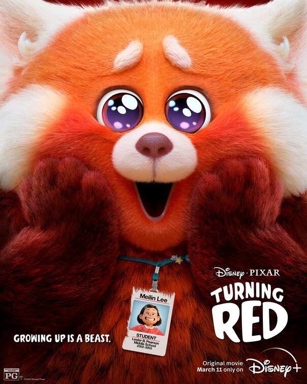 Turning Red Movie Poster