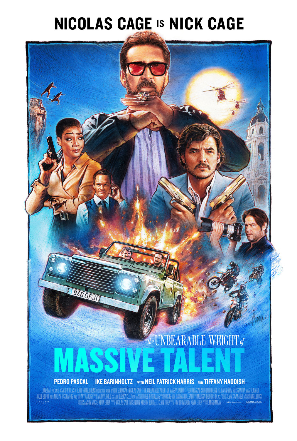 Extra Large Movie Poster Image for The Unbearable Weight of Massive Talent (#4 of 5)