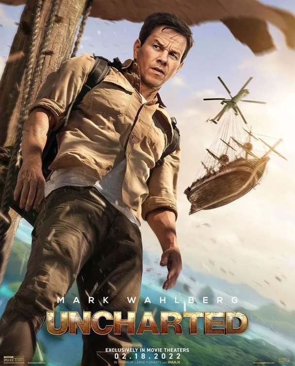 Uncharted Movie Poster (#6 of 8) - IMP Awards