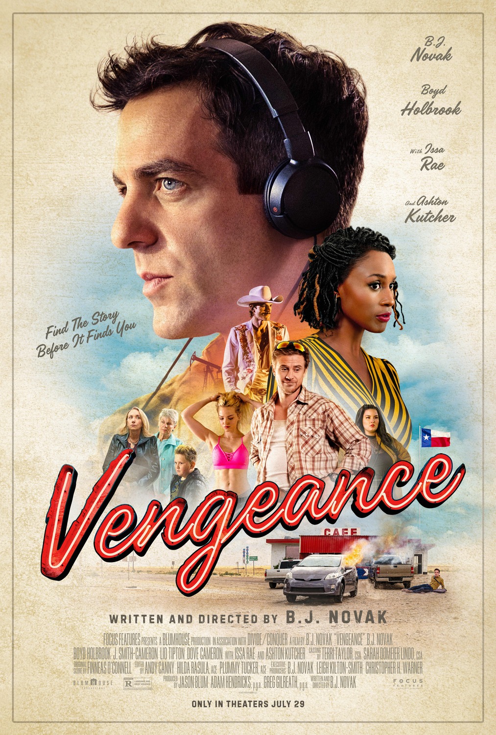 Extra Large Movie Poster Image for Vengeance (#1 of 2)