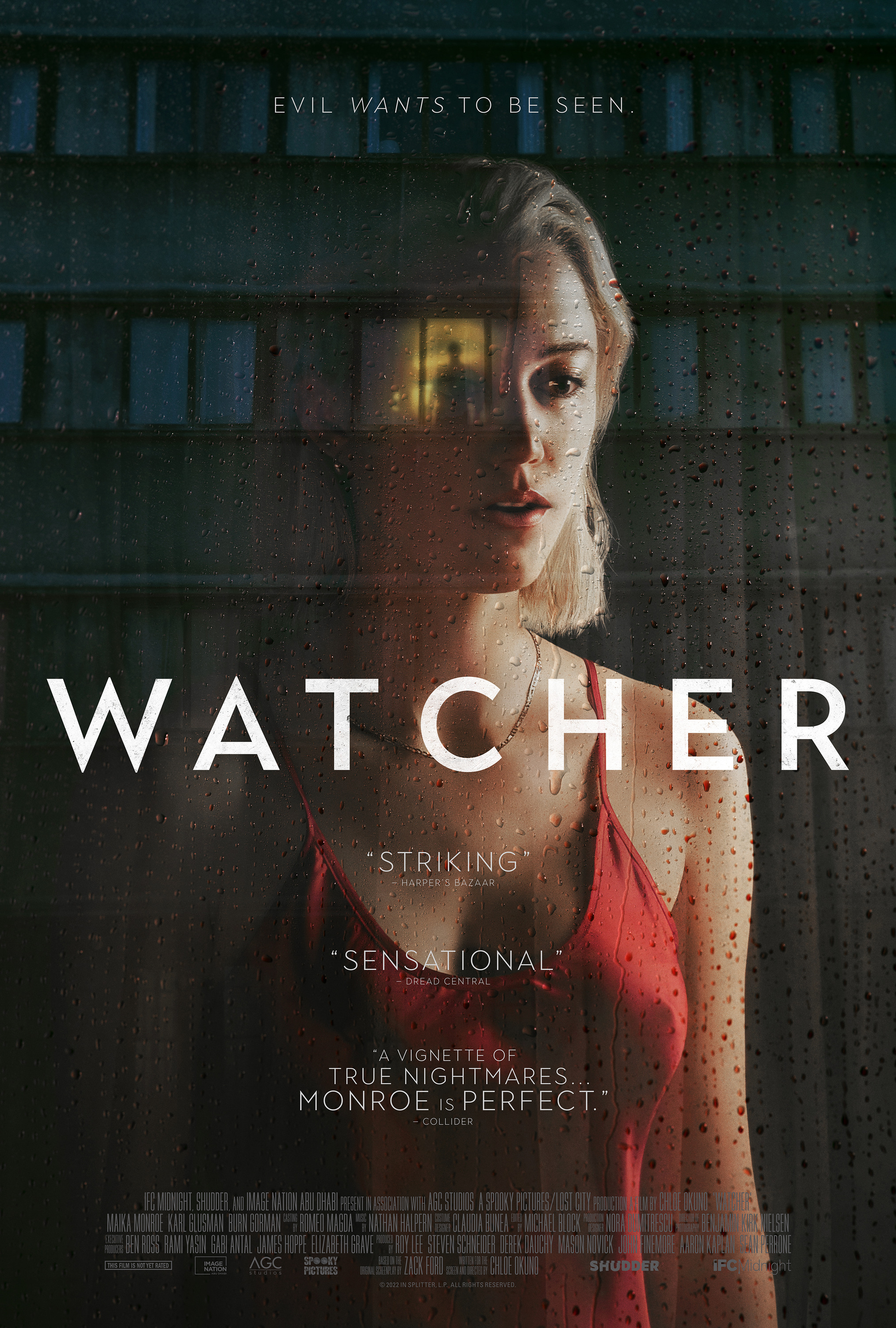 Mega Sized Movie Poster Image for Watcher 