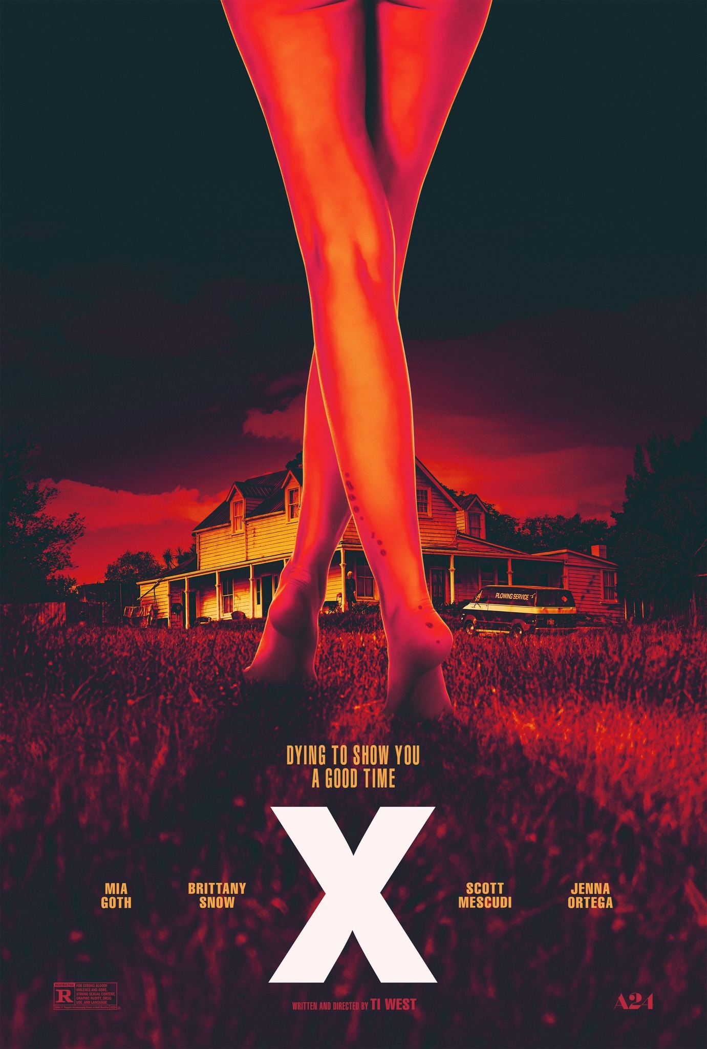 Mega Sized Movie Poster Image for X 