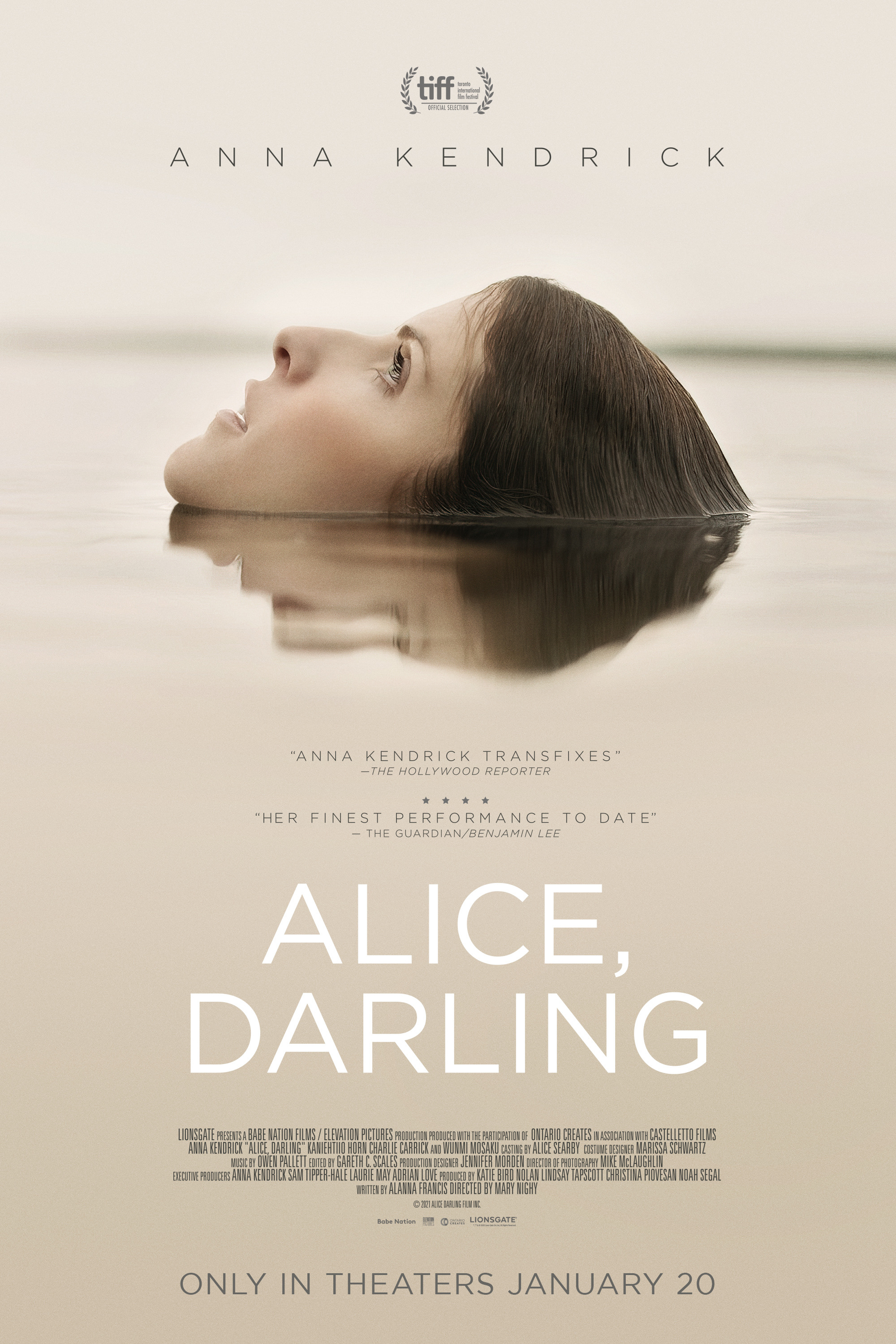 Mega Sized Movie Poster Image for Alice, Darling (#2 of 3)