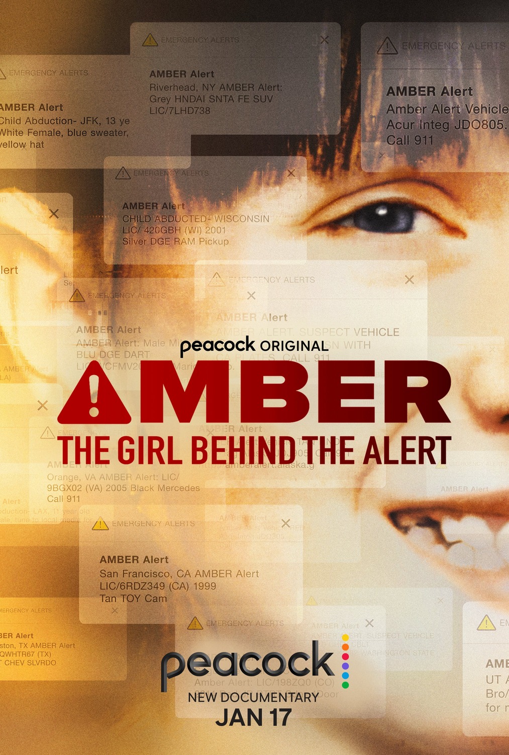 Extra Large Movie Poster Image for Amber: The Girl Behind the Alert 