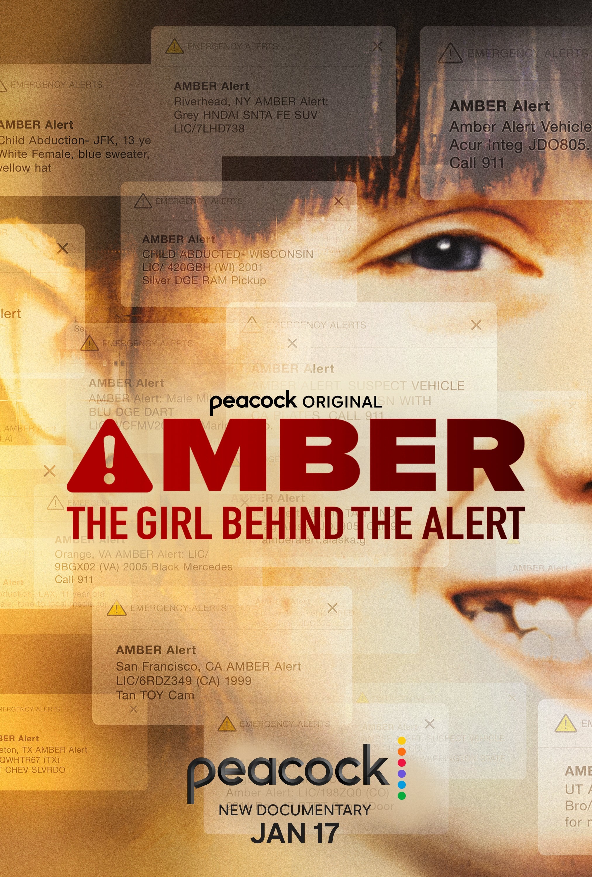 Mega Sized Movie Poster Image for Amber: The Girl Behind the Alert 