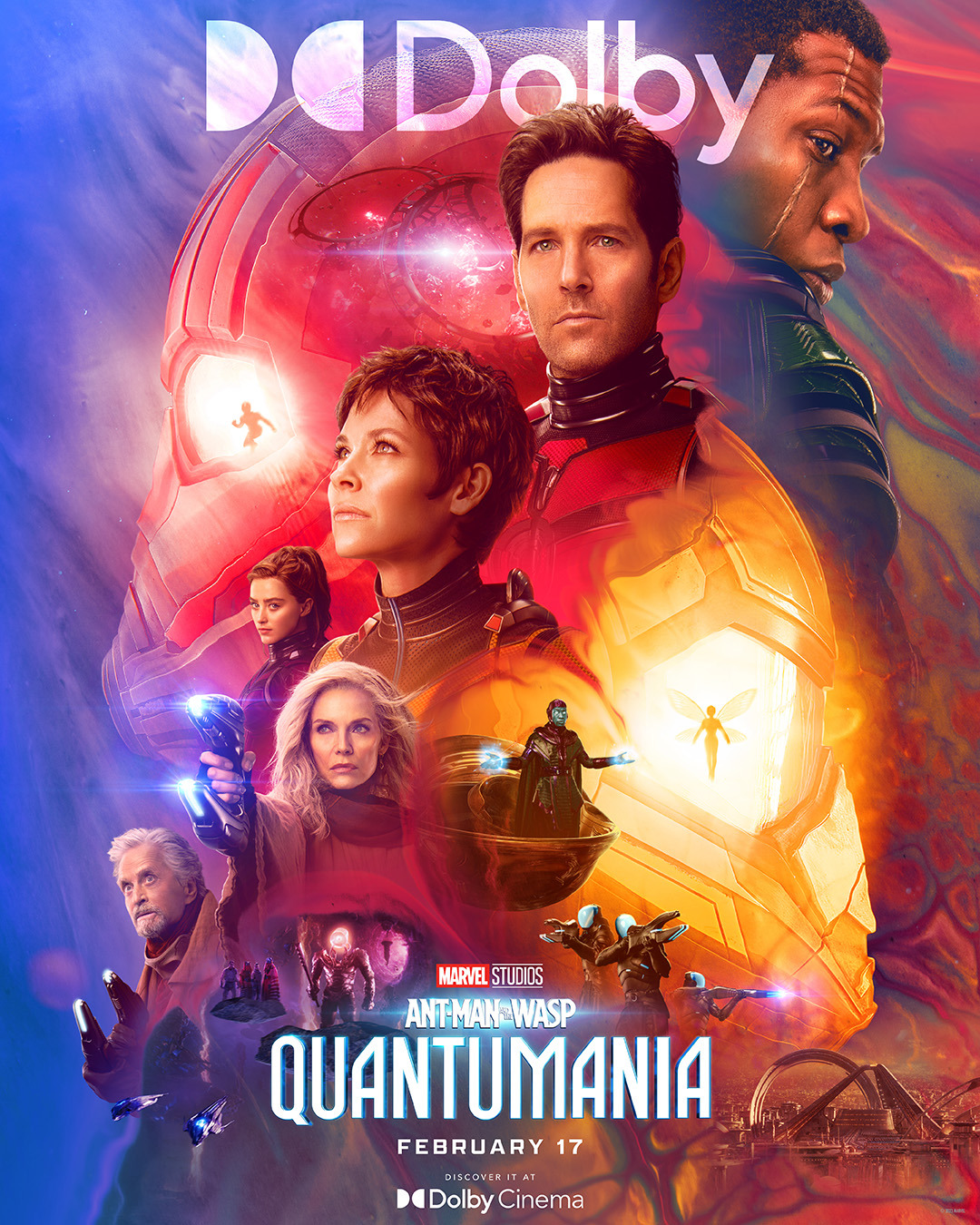 Ant-Man and the Wasp: Quantumania (#3 of 27): Mega Sized Movie Poster Image  - IMP Awards