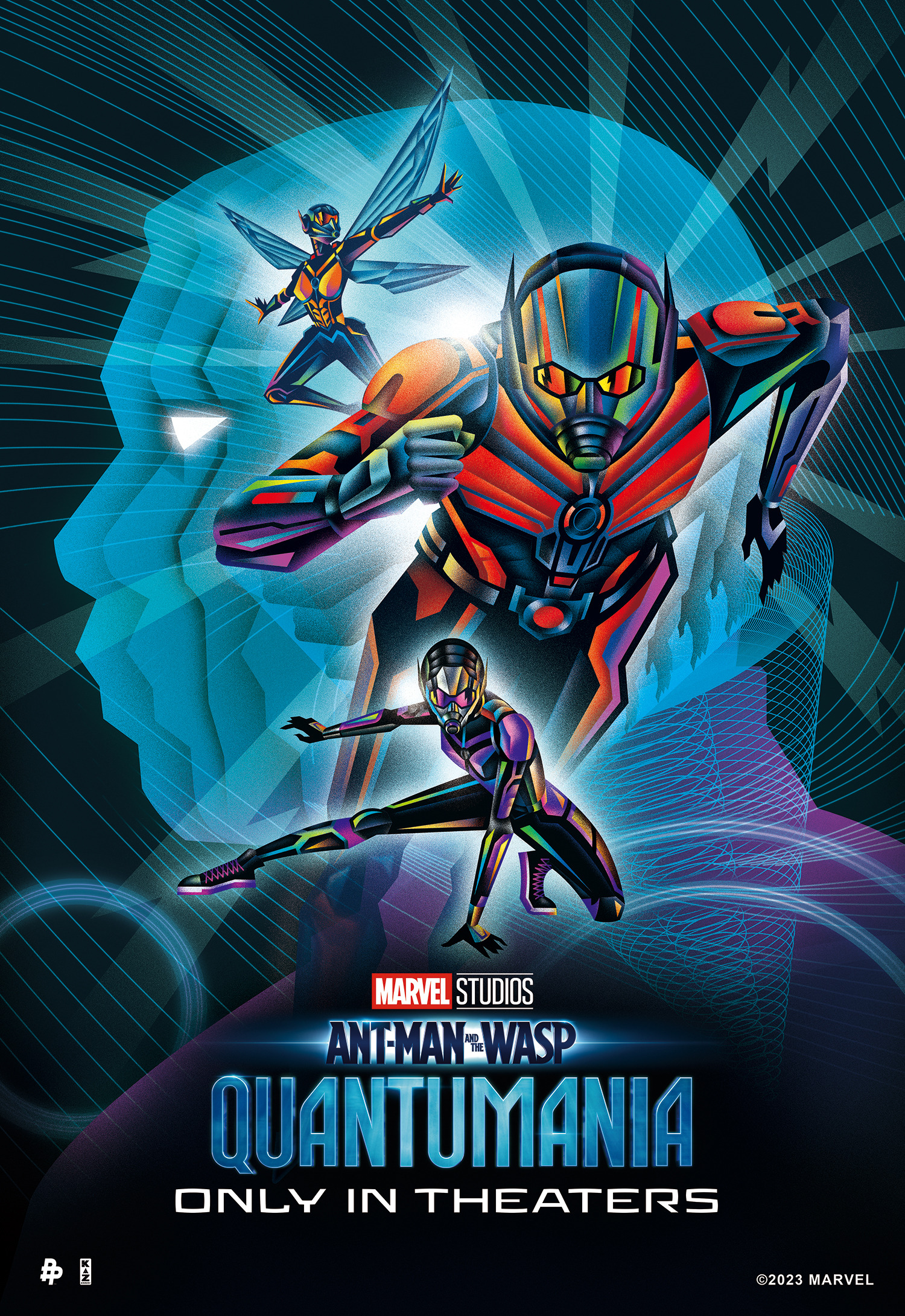 Ant-Man and the Wasp: Quantumania (#3 of 27): Mega Sized Movie Poster Image  - IMP Awards